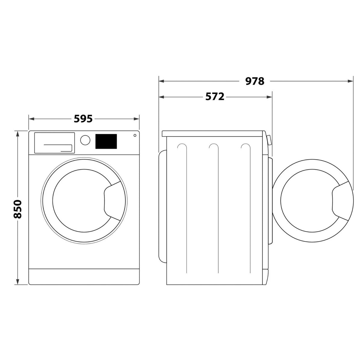 Bauknecht WM BK 7A2JGS Waschmaschine 7kg – Produktbild 10