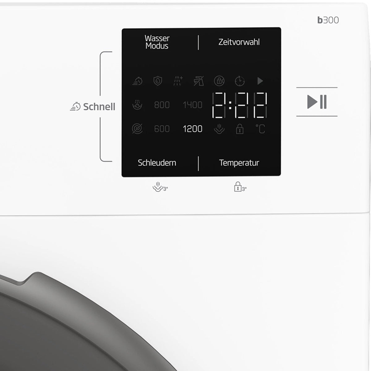 Beko BM3WFU4941W1 Waschmaschine 9kg – Produktbild 7