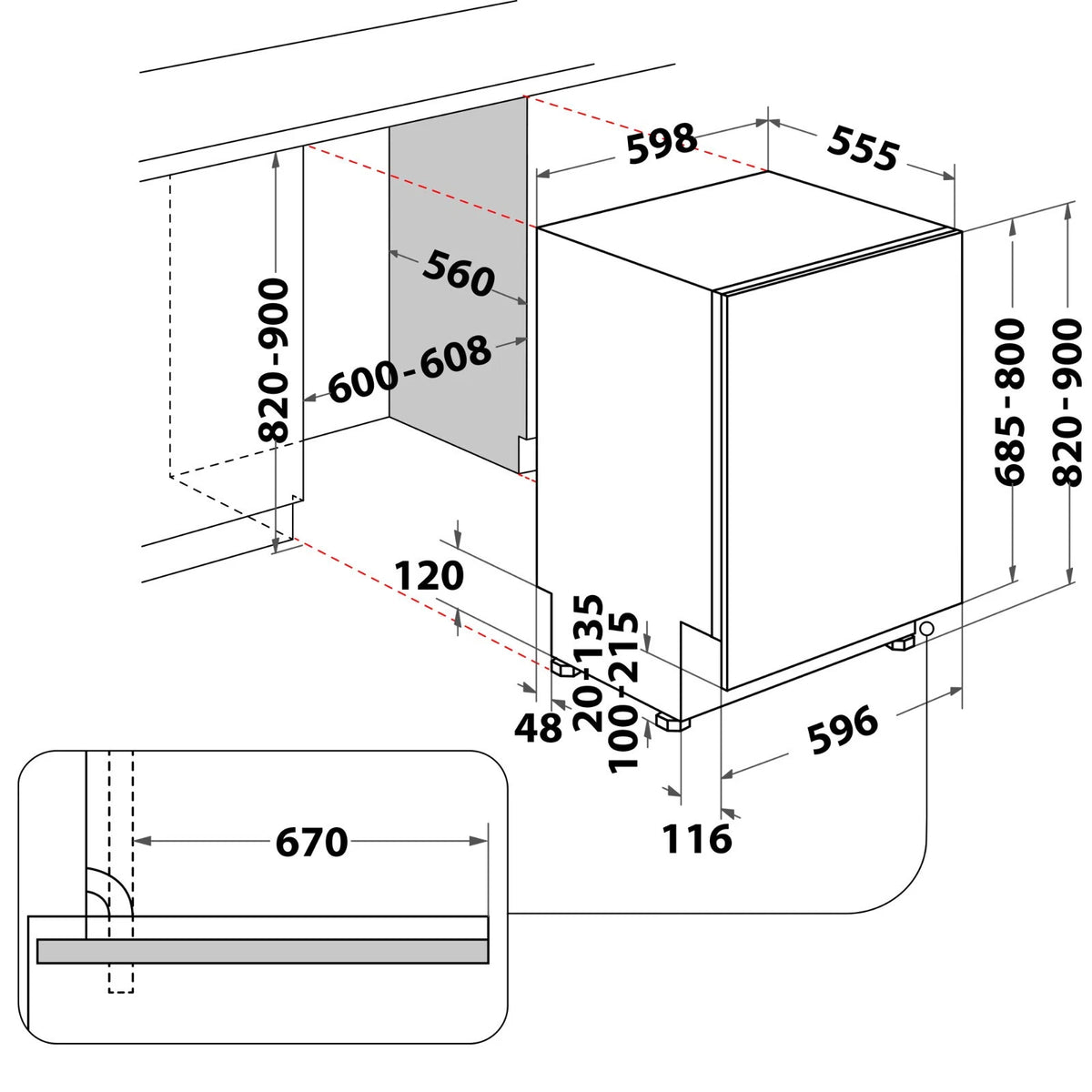 Bauknecht B2I HD524 AS Geschirrspüler 14 Gedecke – Produktbild 10