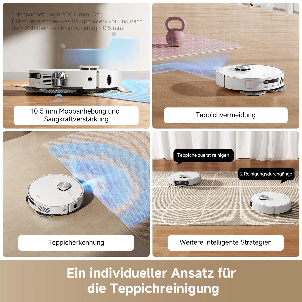 Dreame L40 Ultra AE White Saugroboter – Produktbild 8