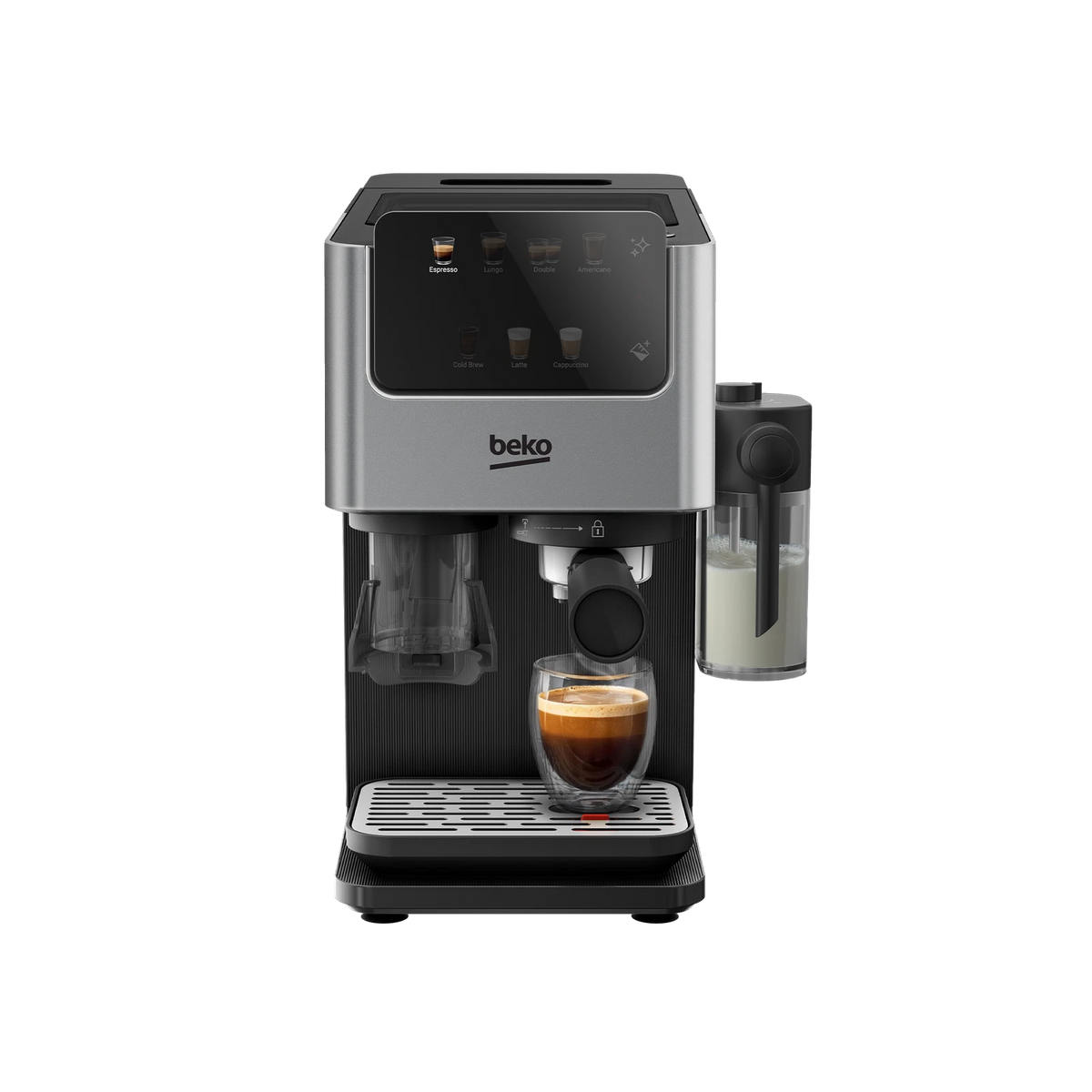 Beko CED 7524 X Siebträgermaschine mit Mahlwerk – Produktbild 2