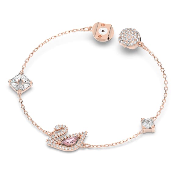Swarovski Swan Armband – Schwan, rosa, 18K roségoldbeschichtet – 5472271_png_var1
