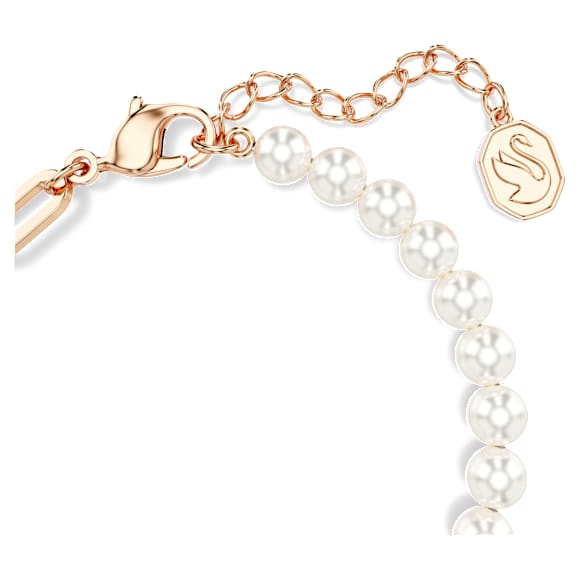 Swarovski Teddy Armband – Kristallperle, Bär, rosa, 18K roségoldbeschichtet – 5669169_png_var2