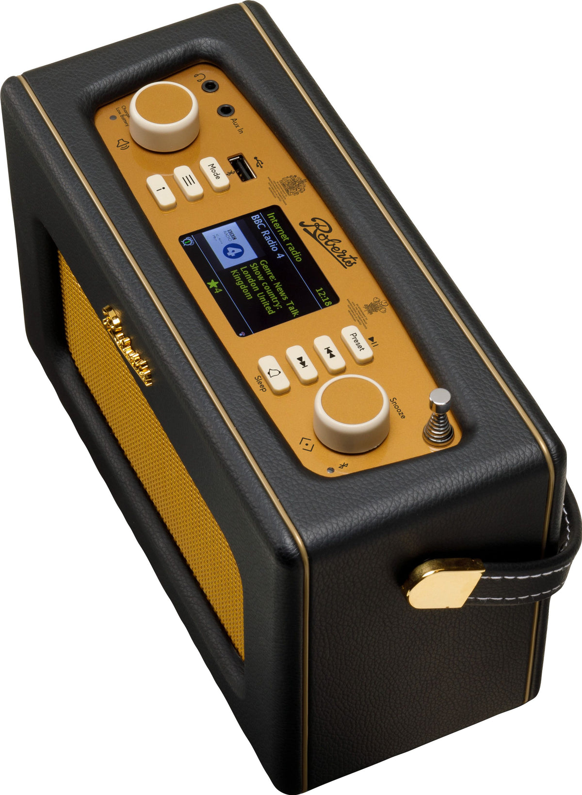 Roberts Radio Revival iStream 3L Schwarz