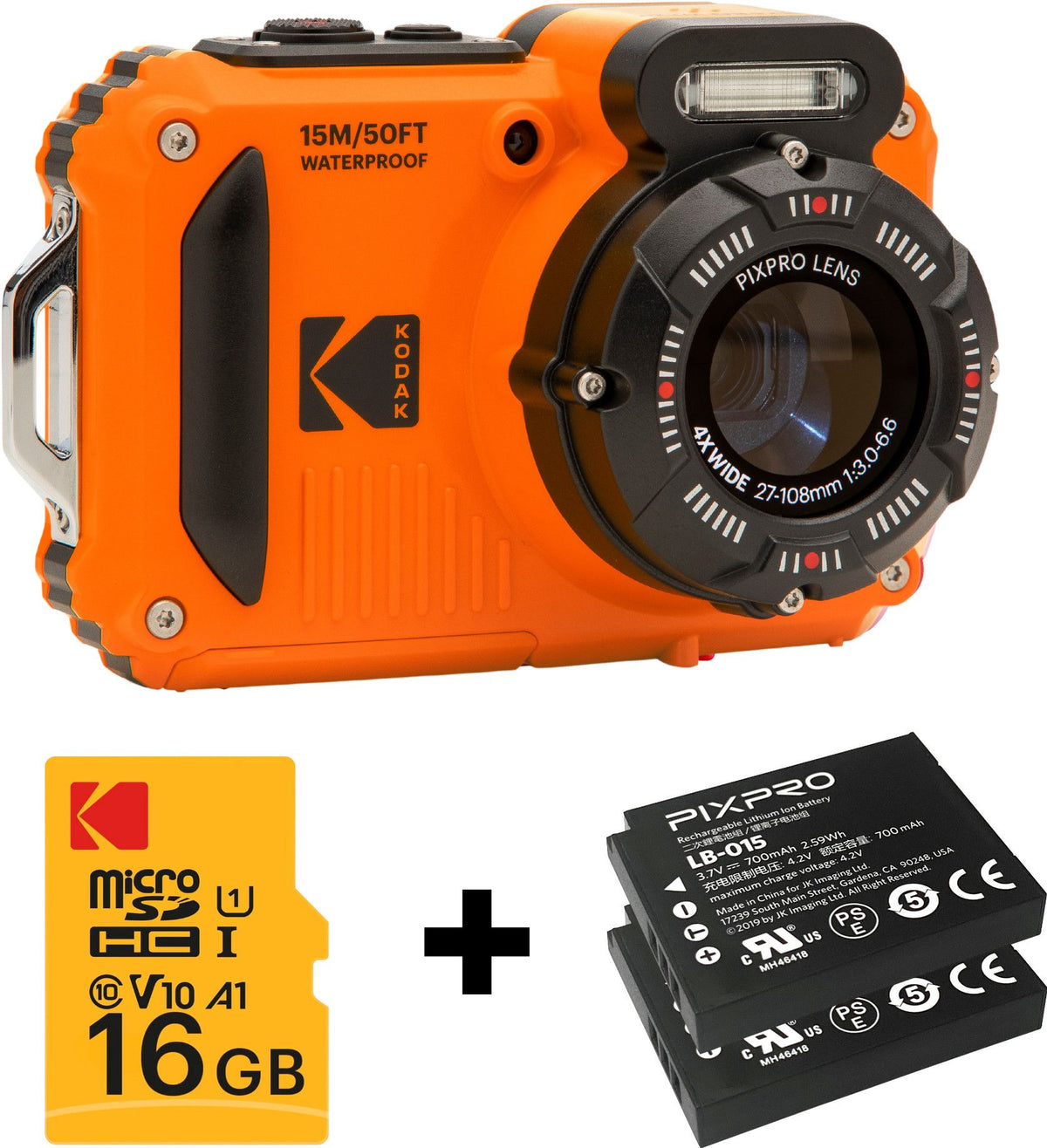 Kodak WPZ 2 Unterwasserkamera-Set