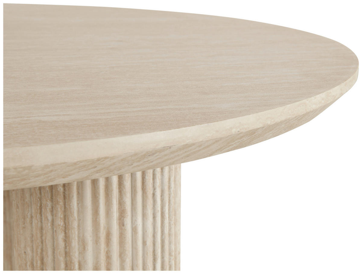 MID.YOU ESSTISCH 180/90/75 cm Nachbildung Holzwerkstoff oval Eichefarben