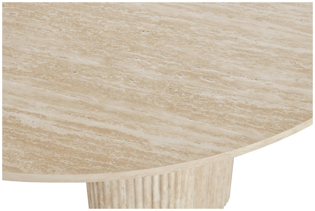 MID.YOU ESSTISCH 180/90/75 cm Nachbildung Holzwerkstoff oval Eichefarben