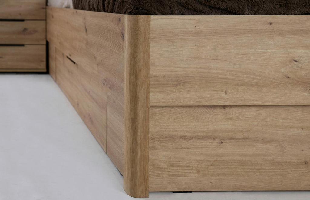 Boxxx STAURAUMBETT 180/200 cm, in Eiche Artisan