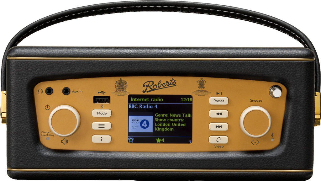 Roberts Radio Revival iStream 3L Schwarz