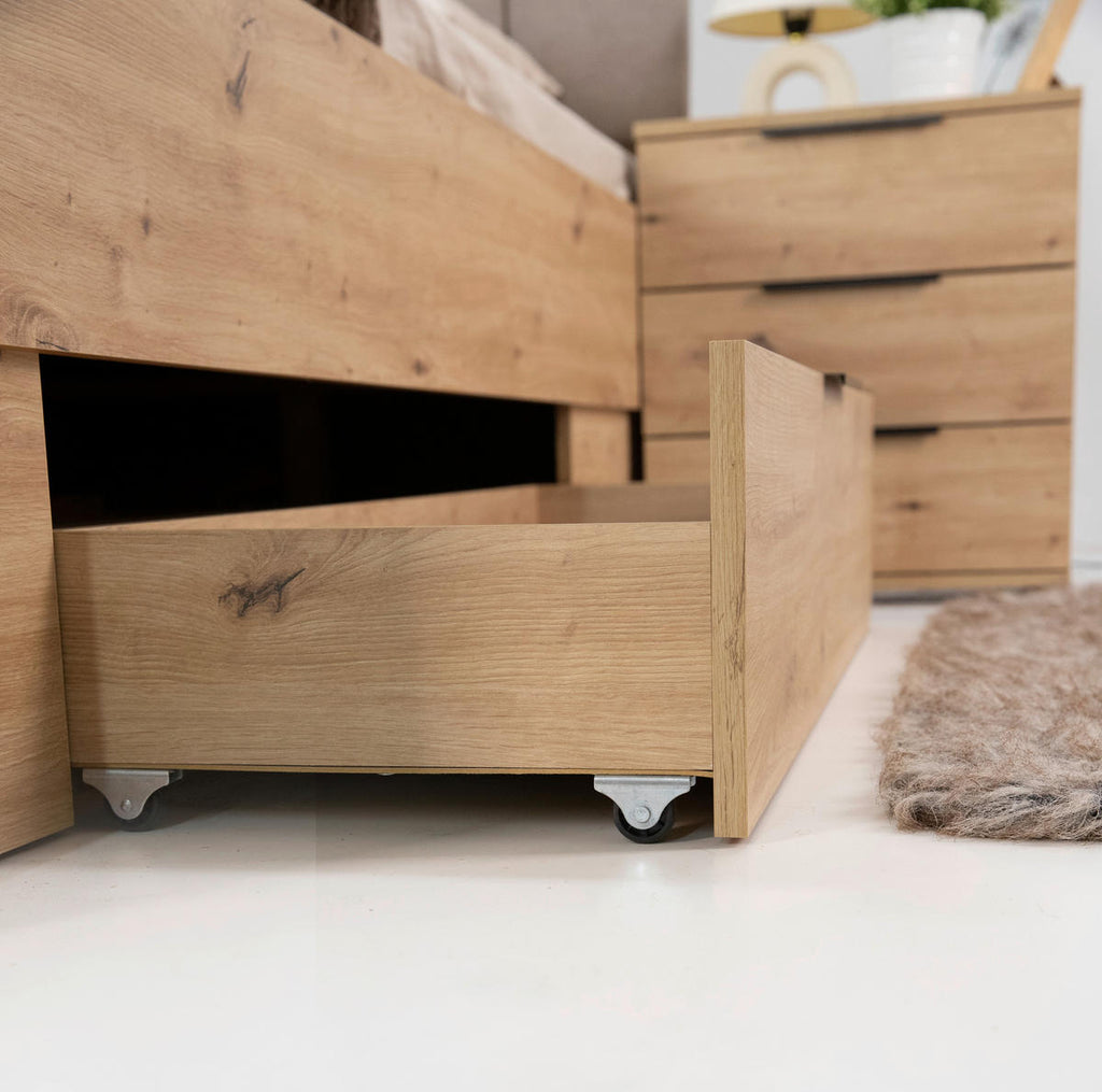Boxxx STAURAUMBETT 180/200 cm, in Eiche Artisan