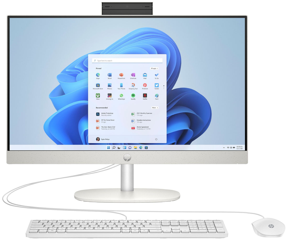 HP All-in-One 24-cr0002ng PC - 23,8'' - AMD Ryzen 5 - 8GB RAM/512GB SSD