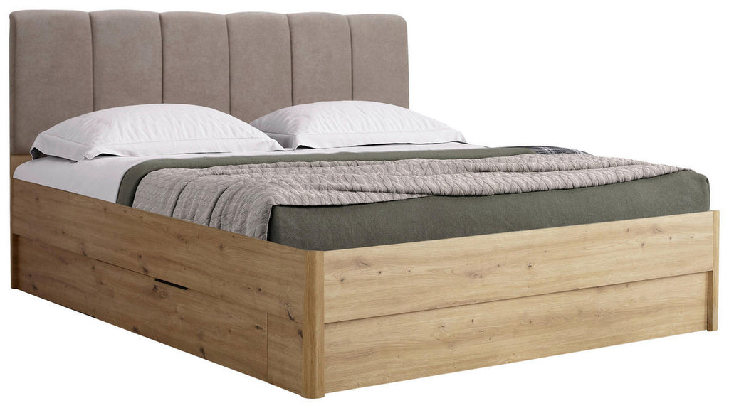 Boxxx STAURAUMBETT 180/200 cm, in Eiche Artisan