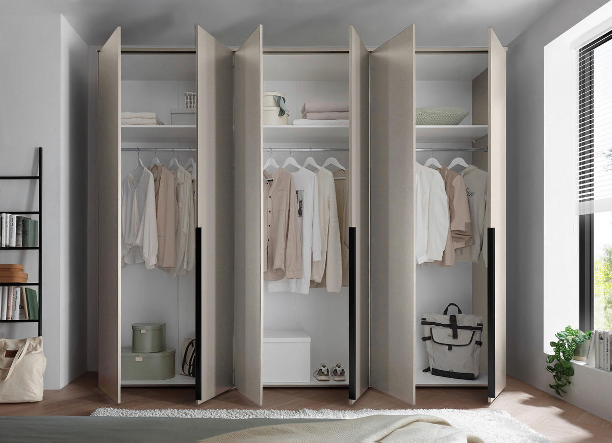 MID.YOU DREHTÜRENSCHRANK 270/225/52 cm, in Kaschmir, 6