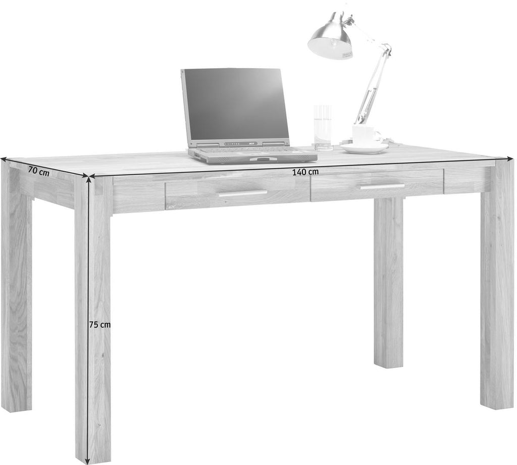 Linea Natura SCHREIBTISCH Wildeiche