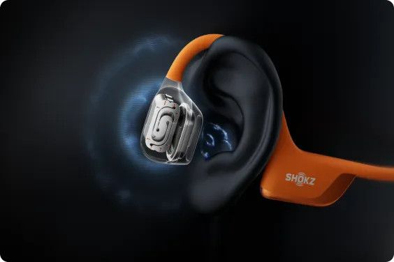 Shokz OpenSwim Pro USB-C Rot
