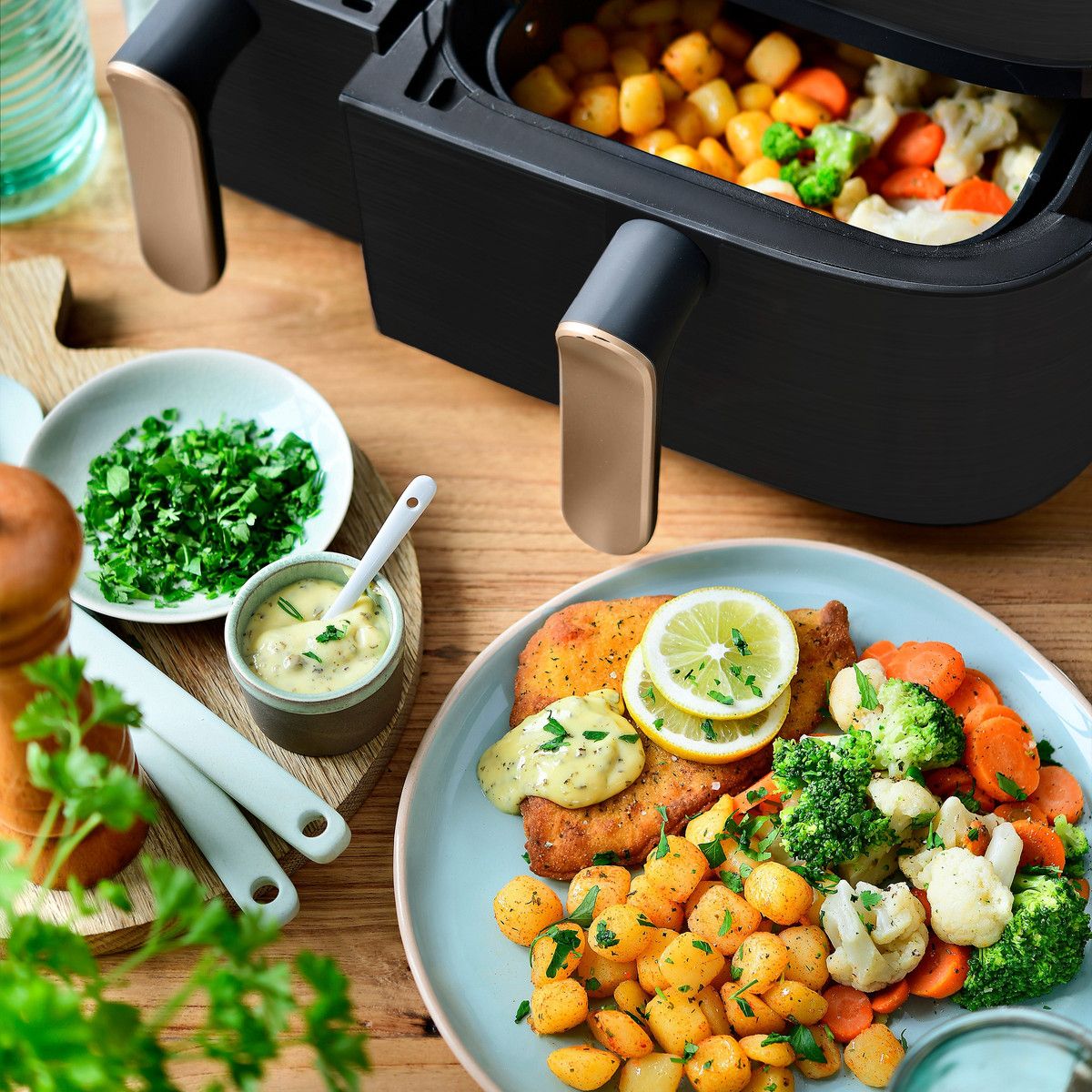 Philips Airfryer 5000 Dual Basket NA552/00