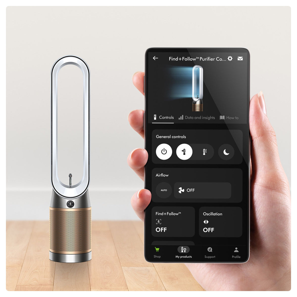 Dyson Find+Follow Purifier Cool PC3