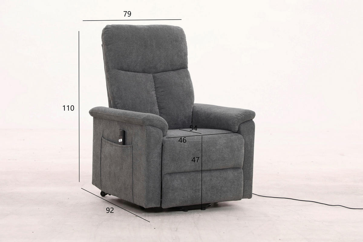 Cantus RELAXSESSEL Webstoff Relaxfunktion