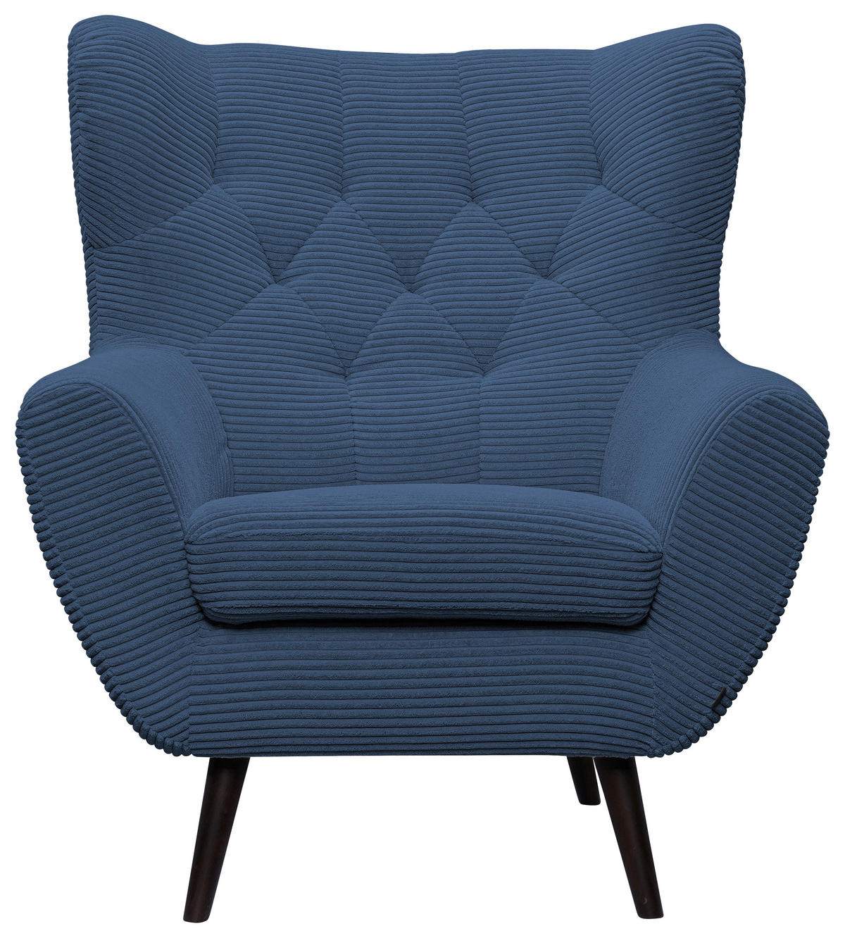 Stylife SESSEL in Cord Blau
