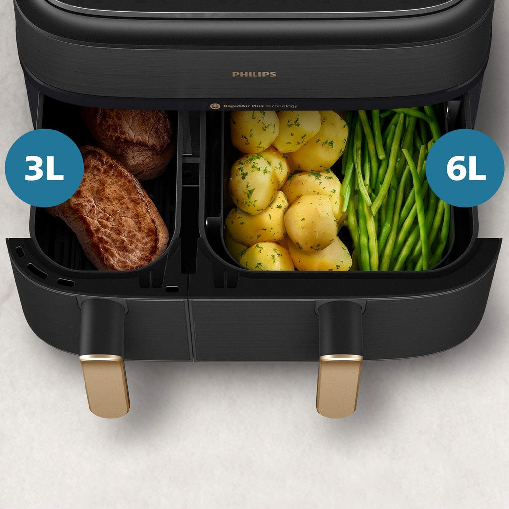 Philips Airfryer 5000 Dual Basket NA552/00