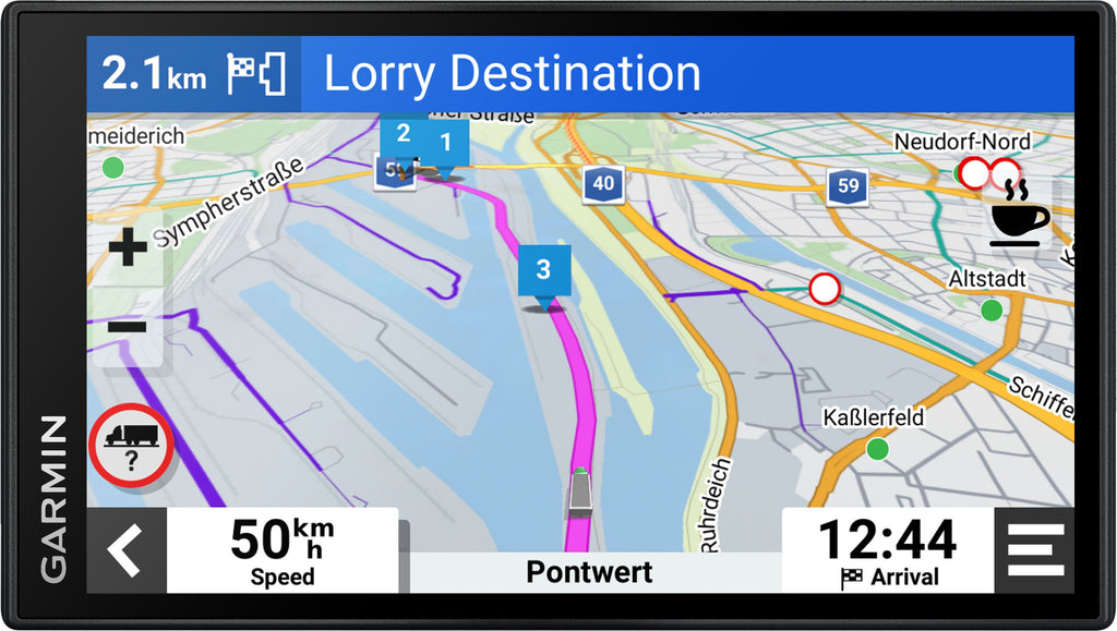 Garmin Dezl LGV610 Truck Europa