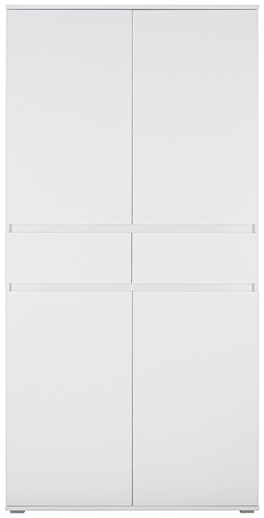 Xora MEHRZWECKSCHRANK 100/200/37 cm, in Weiß