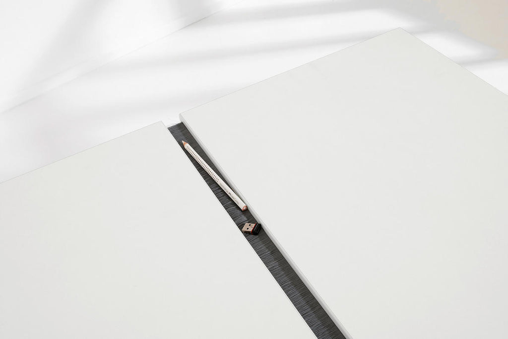 Paidi JUGENDSCHREIBTISCH 130/70/53-79 cm Silberfarben, Weiß höhenverstellbar
