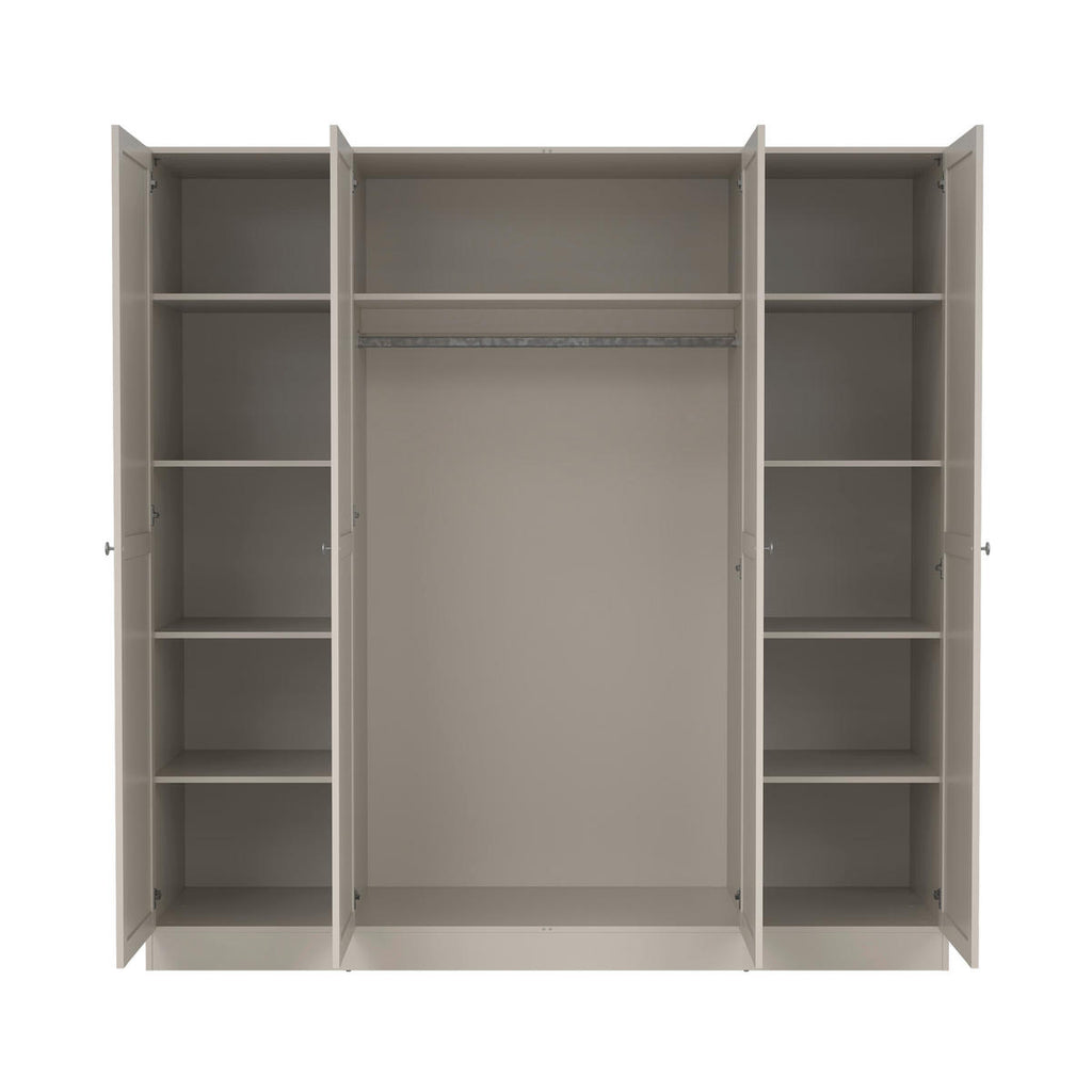 P & B DREHTÜRENSCHRANK in Kaschmir, 4 Tür(en)