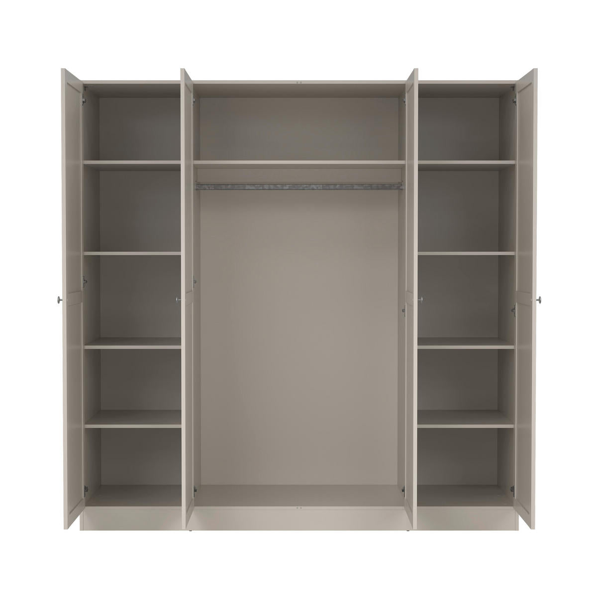P & B DREHTÜRENSCHRANK in Kaschmir, 4 Tür(en)