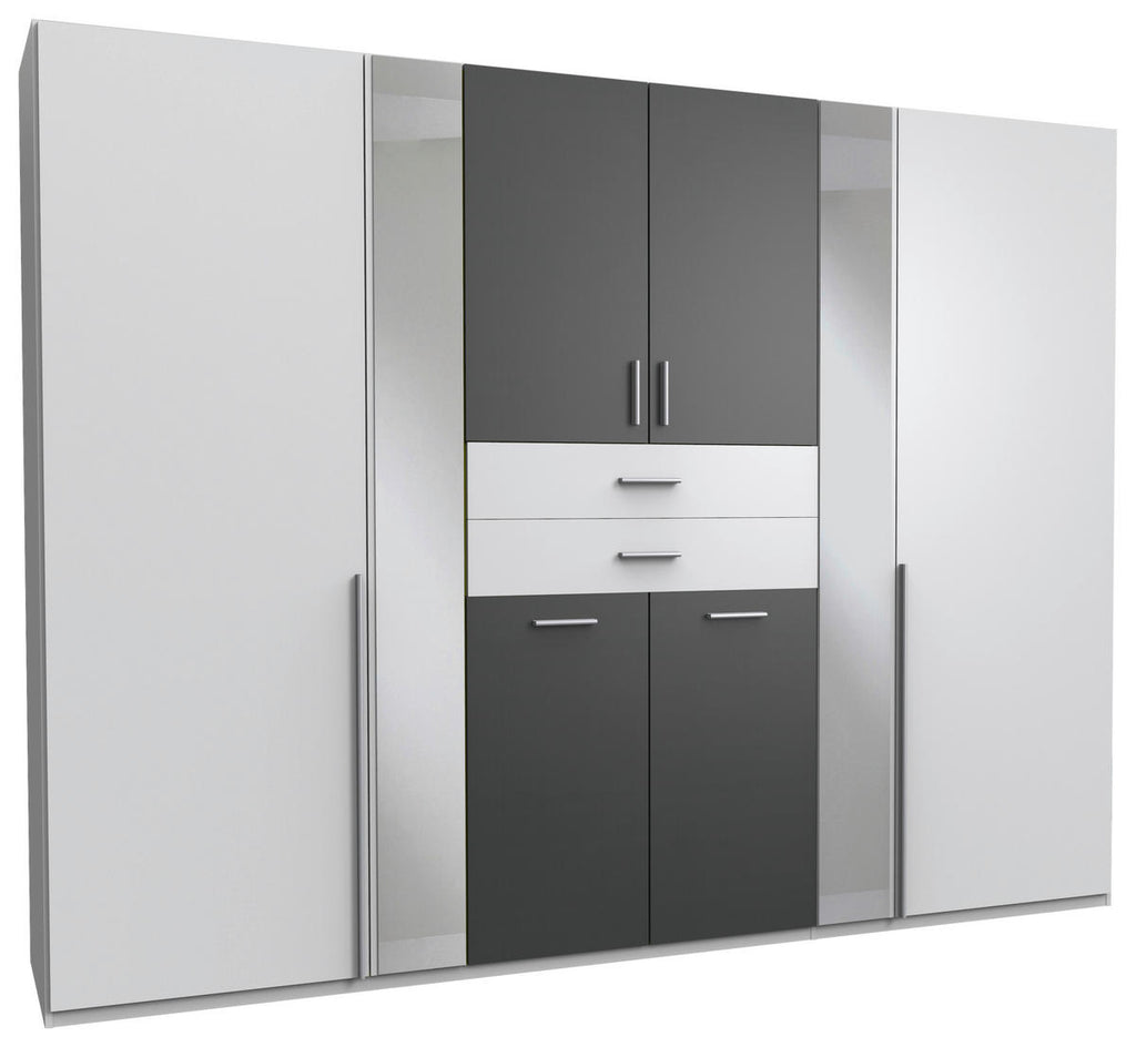 Carryhome KLEIDERSCHRANK 270/208/58 cm, in Plankeneiche, 8