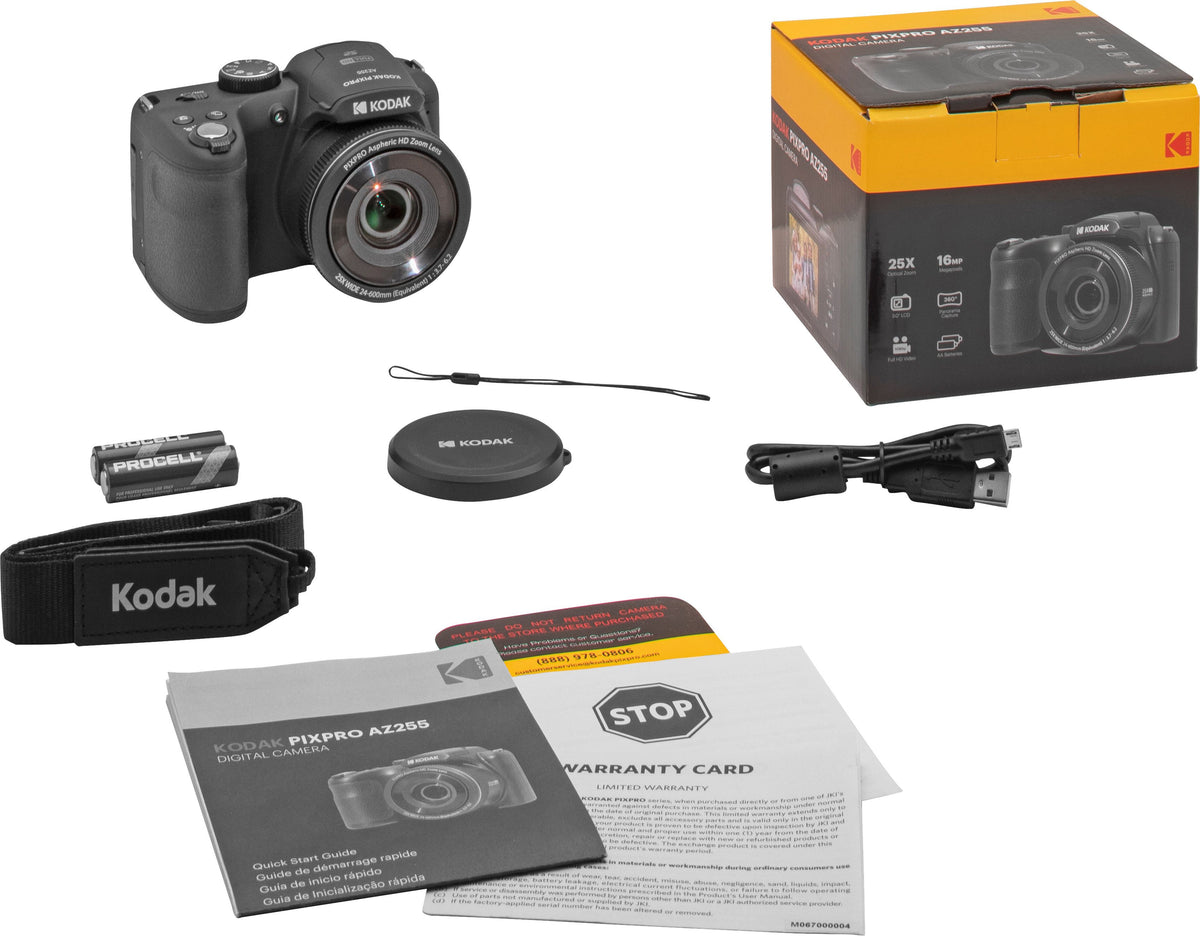 Kodak AZ255 Schwarz