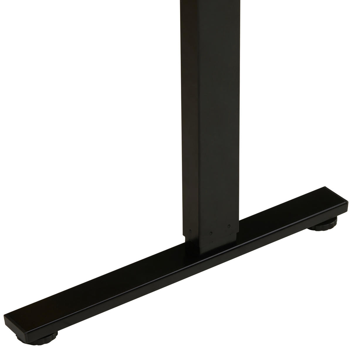 MID.YOU ECKSCHREIBTISCH 180/120/74,5-119 cm Schwarz, Eichefarben elektrisch höhenverstellbar