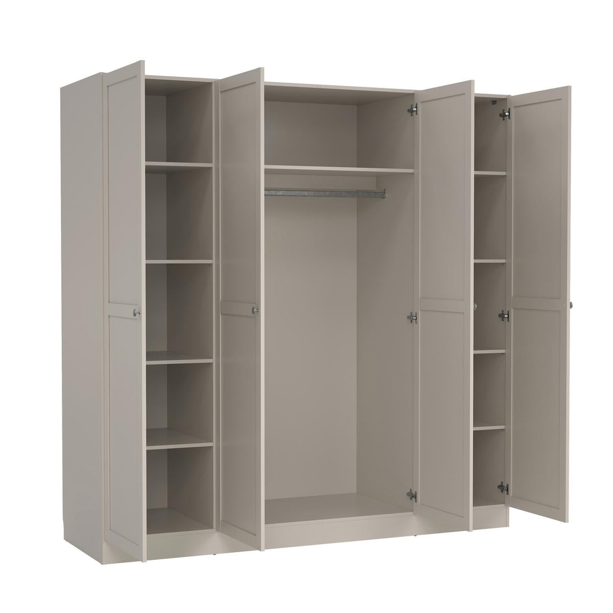 P & B DREHTÜRENSCHRANK in Kaschmir, 4 Tür(en)